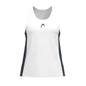 Koszulki i topy damskie - Dziewczęca koszulka Head CLUB 25 Tank Top Girls Royal/White 128 cm - miniaturka - grafika 1