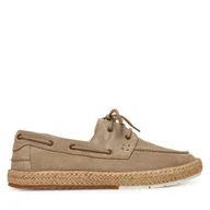Espadryle męskie - Espadryle Gino Rossi BUMPER-01 MI08 Beżowy - miniaturka - grafika 1