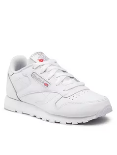 Buty sportowe męskie - Reebok Buty Classic Leather 50172 Biały - grafika 1