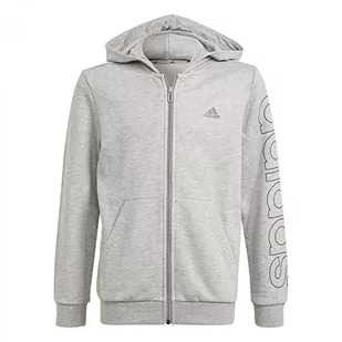 adidas B Lin FZ HD Bluza Dzieci - Bluzy dla dziewczynek - miniaturka - grafika 1