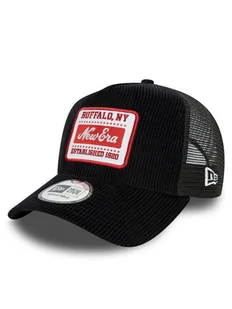 New Era Czapka z daszkiem Cord Patch 60603669 Czarny - Czapki męskie - miniaturka - grafika 1