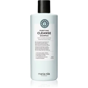 Maria Nila Purifying Cleanse Shampoo 350ml Głęboko oczyszczający szampon z miętą pieprzową i aloesem odświeżający włosy i skórę głowy - Szampony do włosów - miniaturka - grafika 1