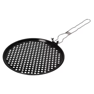 BBQ Vaggan Patelnia do grillowania taca grillowa z metalowym uchwytem 33 cm YL7900840 - Akcesoria do grilla - miniaturka - grafika 1