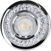 Oprawy, klosze i abażury - Candellux Oprawa stropowa SK-92 CH/TR - miniaturka - grafika 1