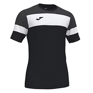 Joma T-shirt męski Crew Iv Equip M/C czarny czarny/antracytowo-szary 3XS 101538.110 - Koszulki męskie - miniaturka - grafika 1