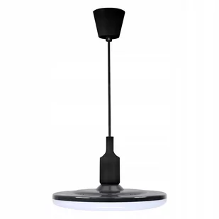 Lampa wisząca Kiki 1 x 15 W E27 czarna 308122 - Lampy sufitowe - miniaturka - grafika 1