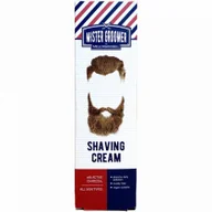 Kosmetyki do golenia - MISTER GROOMER Mister Groomer Krem do golenia z węglem 100 ml - miniaturka - grafika 1