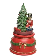 Ozdoby bożonarodzeniowe - Pozytywka Dekoracyjna Z Muzyką 20,5 Cm - miniaturka - grafika 1