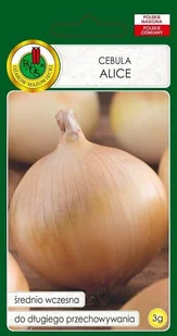 Cebula Alice 3 g PNOS - Nasiona i cebule - miniaturka - grafika 1