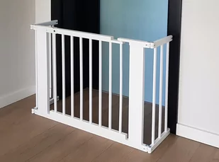 BRAMKA OCHRONNA BARIERKA ZABEZPIECZAJĄCA NA SCHODY DRZWI KOMINEK do 141 cm - Zabezpieczenia dla dzieci - miniaturka - grafika 1