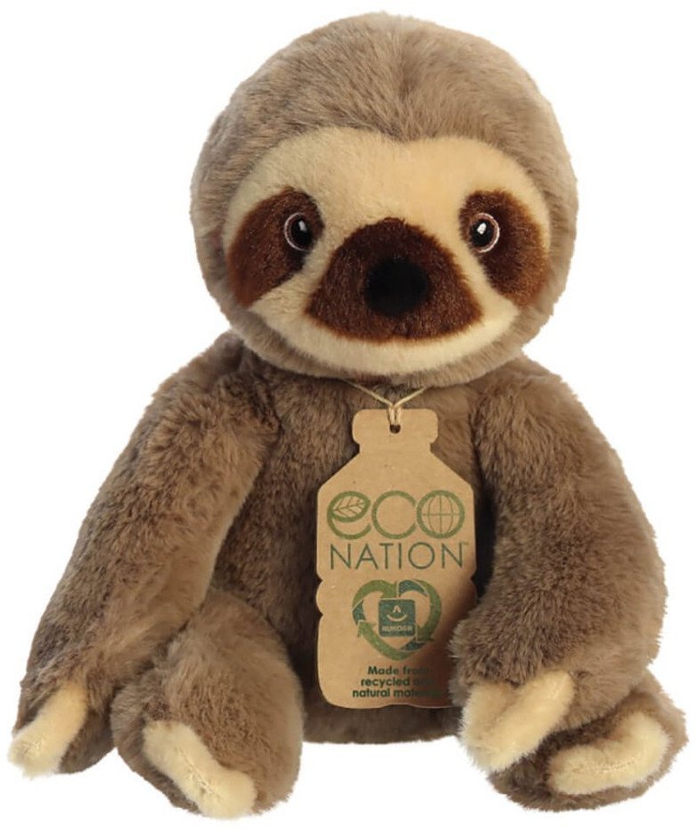 ECO NATION AURORA Eco Nation Plush Sloth, 24 cm