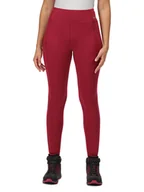 Spodnie sportowe damskie - Regatta Legginsy sportowe "Holeen II" w kolorze czerwonym - miniaturka - grafika 1