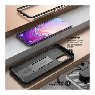 Etui Supcase do Pro Galaxy S20+ Plus Black - Etui i futerały do telefonów - miniaturka - grafika 6