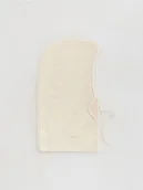 Czapki damskie - Reserved - Dzianinowa kominiarka - kremowy - miniaturka - grafika 1