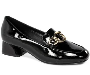 Czółenka Vinceza 22-10706BK PT Czarny Lakier - VINCEZA - Czółenka - miniaturka - grafika 1