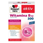 Witaminy i minerały - Doppelherz Aktiv Witamina B12 500, 30 tabletek - miniaturka - grafika 1