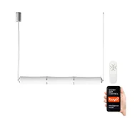 Lampy sufitowe - Immax NEO - LED Ściemnialny żyrandol na lince BAMBOOS LED/45W/230V 135 cm + ZS - miniaturka - grafika 1