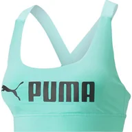 Biustonosze - Biustonosz sportowy damski Mid Impact Fit Bra Puma - miniaturka - grafika 1