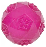 Zabawki dla psów - Zolux ZABAWKA Z TPR PIŁKA "POP" - MALINOWA 7,5cm - miniaturka - grafika 1
