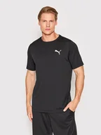 Koszulki sportowe męskie - Puma Koszulka techniczna Active Small Logo 586725 Czarny Regular Fit - miniaturka - grafika 1