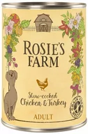 Mokra karma dla psów - Rosies Farm Adult, 6 x 400 g - Dziczyzna i bażant z łososiem - miniaturka - grafika 1