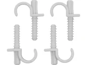 Akcesoria hydrauliczne - UCHWYTY MONTAŻOWE, INSTALATORSKIE Z KOŁKIEM SZYBKIEGO MONTAŻU DO RUR 15-16MM 4SZT. - miniaturka - grafika 1