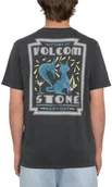 Koszulki męskie - t-shirt VOLCOM SAXY CAT TEE Stealth - miniaturka - grafika 1
