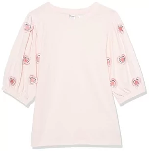 Desigual Koszulka dziewczęca Ts_Keira, czerwony, 6 Lata - Koszulki dla dziewczynek - miniaturka - grafika 1