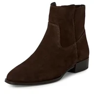 Botki damskie - Tamaris Damskie botki Boot Flat 1-25021-45, Mocca, 39 EU, Mocca, 39 EU - miniaturka - grafika 1