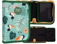 Piórniki - Patio Piórnik 1-komorowy bez wyposażenia Coolpack Clipper Toucans - miniaturka - grafika 1