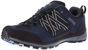 Regatta Męskie buty trekkingowe Samaris Ii Low' wodoodporne oddychające lekkie wytrzymałe karbonowa podeszwa gumowa na palce, Granatowy morski niebieski - 38 EU - Buty trekkingowe męskie - miniaturka - grafika 1