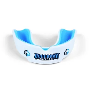 Ground Game Ochraniacz Na Zęby Szczęki Szczęka Logo White - Ochraniacze do sportów walki - miniaturka - grafika 1