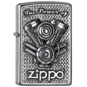 Trafika - Zippo zapalniczka, mosiądz, chrom, 5.5 x 3.5 x 1 cm 2005714 - miniaturka - grafika 1