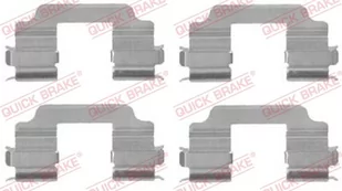 Zestaw akcesoriów, klocki hamulcowe Quick Brake 109-1709 - Układ hamulcowy - akcesoria - miniaturka - grafika 1