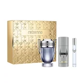 Zestawy perfum męskich - Paco Rabanne Invictus Eau de Toilette Gift Set Zestaw Prezentowy Dla Niego - miniaturka - grafika 1