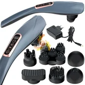 Masażery - Masażer reksacyjny do ciała pleców karku 6 nakładek - miniaturka - grafika 1