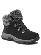 Kozaki damskie - Skechers Trapery Falls Finest 167178/BLK Czarny - miniaturka - grafika 1