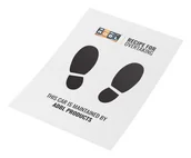 Kosmetyki samochodowe - Adbl Car-Pet - Papierowe Maty Ochronne Na Dywaniki - 100 Szt. - miniaturka - grafika 1