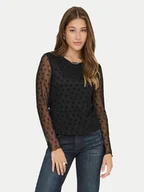 Bluzki damskie - ONLY Bluzka Siena 15362924 Czarny Regular Fit - miniaturka - grafika 1