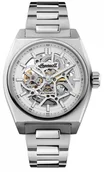 Zegarki męskie - Zegarek męski INGERSOLL I14303 stalowy klasyczny skeleton - miniaturka - grafika 1