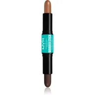 Bronzery i konturowanie twarzy - NYX Professional Makeup Wonder Stick Dual-Ended Face Shaping Stick 07 Deep - miniaturka - grafika 1