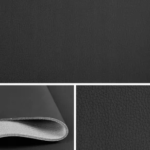 EKOSKÓRA SKAJ ECO SKÓRA TKANINA MATERIAŁ TAPICERSKI KANYON CZARNY 0,5 MB - Akcesoria motoryzacyjne - miniaturka - grafika 1