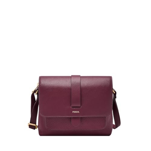 Fossil Kinley damska torba crossbody, fioletowa