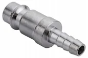 Akcesoria pneumatyczne - ATS Wtyk Szybkozłącza Z Nyplem Na Wąż 6Mm - miniaturka - grafika 1