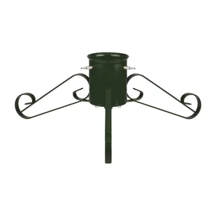 Zielony metalowy stojak na choinkę Tree Nest Grace - Stojaki choinkowe - miniaturka - grafika 1