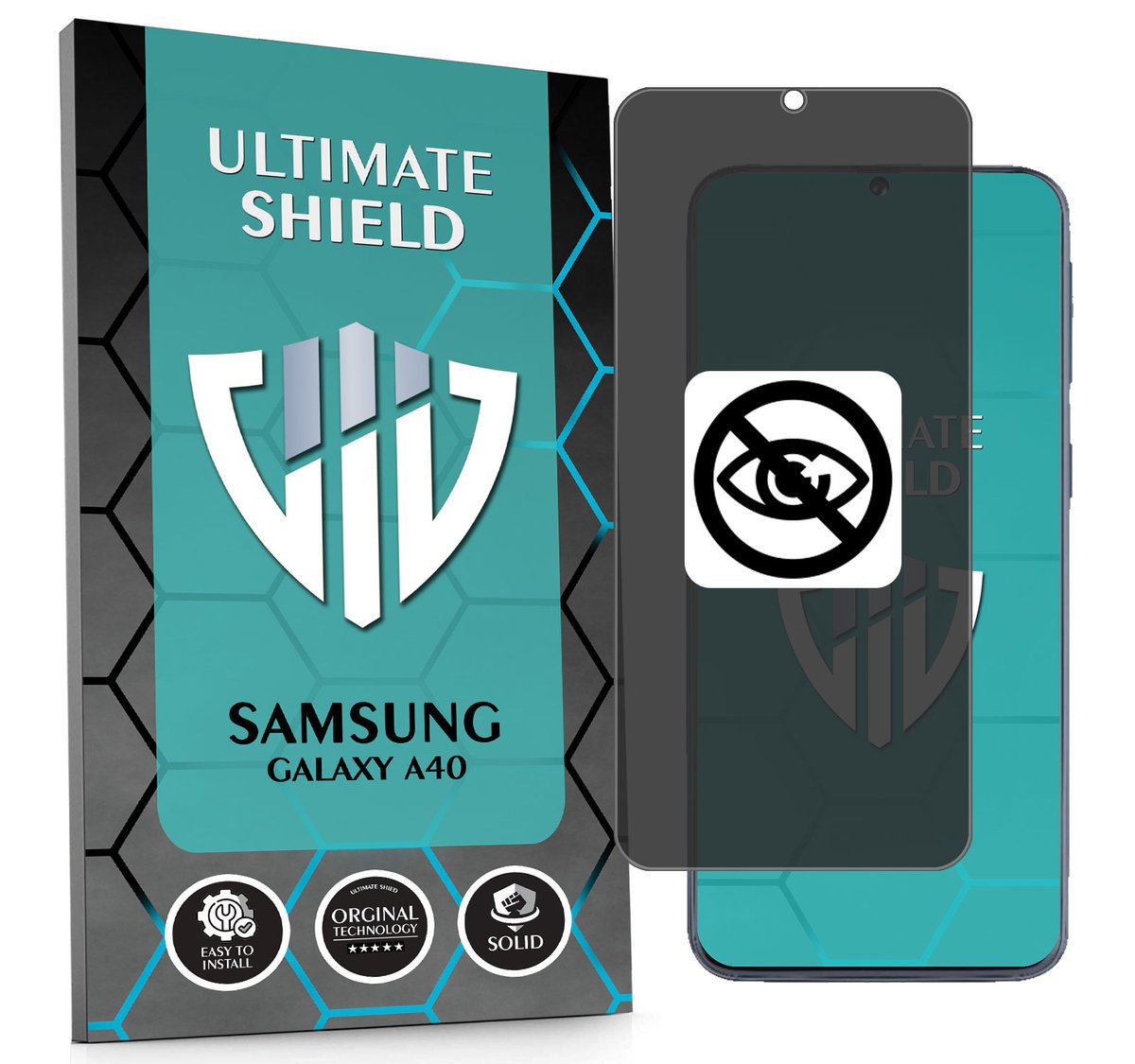 NAJLEPSZA FOLIA 5D ANTYSZPIEGOWSKA DO SAMSUNG GALAXY A40 HYDROŻELOWA MATOWA