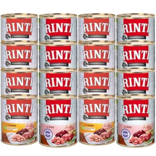 Rinti Kennerfleisch karma mokra dla psa Mix Smaków 12x800g - Mokra karma dla psów - miniaturka - grafika 1