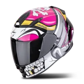 Kaski motocyklowe - Kask Integralny Scorpion EXO-491 Pirate RóżowyM - miniaturka - grafika 1