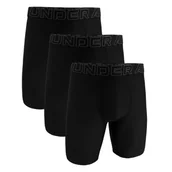 Majtki męskie - Bokserki męskie Under Armour Perf Tech Mesh Solid 9in 3Pack Black XXL - miniaturka - grafika 1