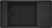 Zlewozmywaki - Zlew FRANKE Fresno FSG 611-88 czarny mat BLACK EDITION (114.0721.148) - miniaturka - grafika 1
